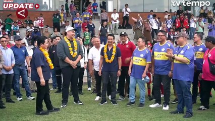 Menpora dan PSSI Membuka Festival Sepak Bola Usia Dini Internasional