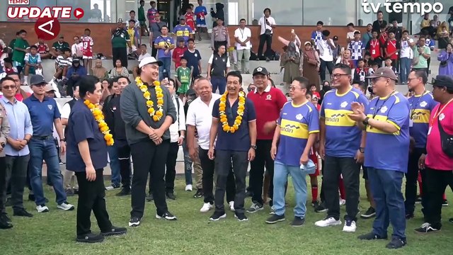 Menpora dan PSSI Membuka Festival Sepak Bola Usia Dini Internasional
