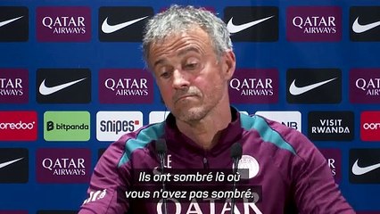 Pour Luis Enrique, l’OL a fait un match “exceptionnel” et a montré un super mental