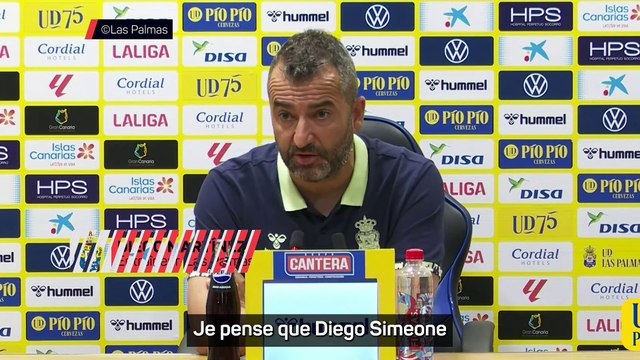Diego Martínez : Simeone est l'un des plus grands entraîneurs de l'histoire