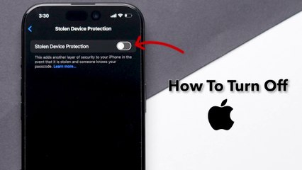 How to Turn Off Stolen Device Protection on iPhone (iOS 18)?