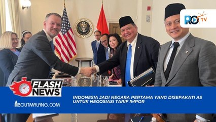 Indonesia Jadi Negara Pertama yang Disepakati AS untuk Negosiasi Tarif Impor