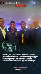 Ini Alasan Kluivert dan Jordi Cruyff Kunjungi Markas Oxford United