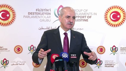 TBMM Başkanı Kurtulmuş, 'Filistin'i Destekleyen Parlamentolar Grubu Toplantısı'nı değerlendirdi