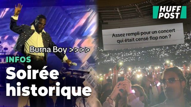 Burna Boy a enflammé un Stade de France bien rempli malgré les peurs de ses fans