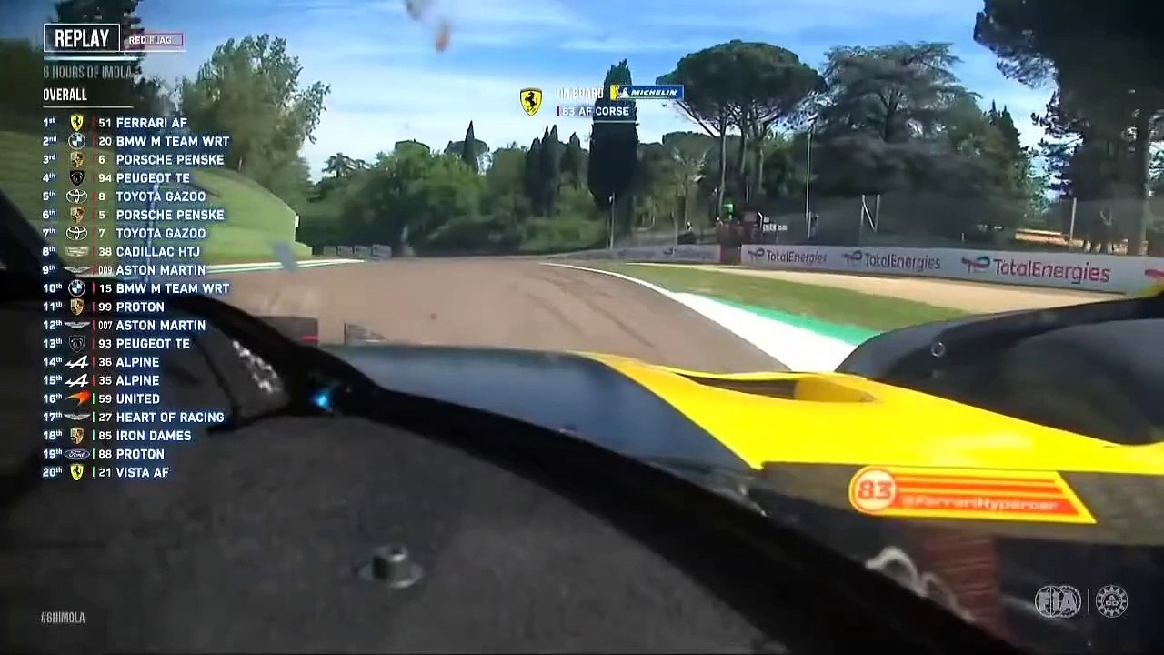 WEC 2025 6H Imola FP3 Kubica Big Fire