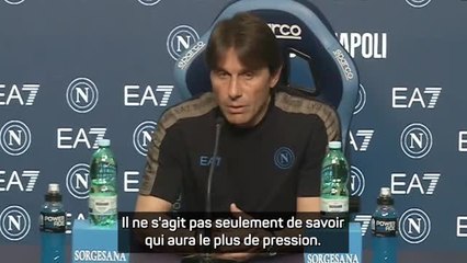Naples - Conte : "Nous essaierons de gêner l'Inter autant que possible"