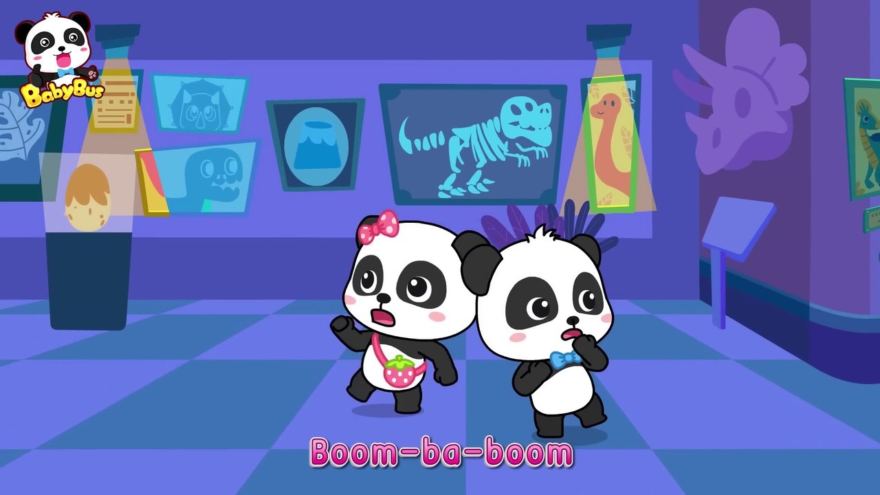 Dinosaurs Come Alive _ Dinosaur Cartoon _ Dinosaur Museum _ Kids Songs _ Kids Cartoon _ BabyBus(1080P_HD)