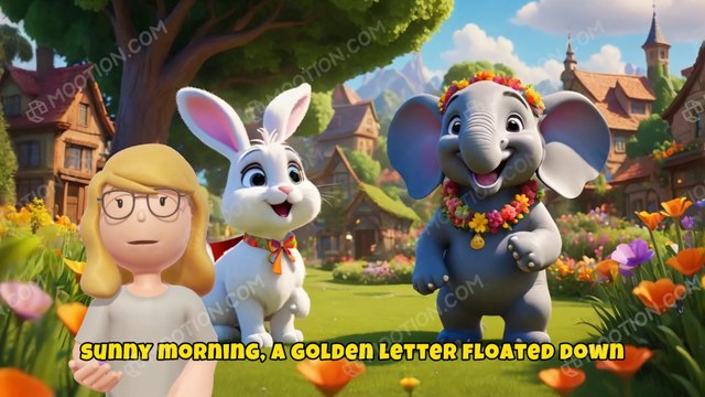 Lily's Easter Songkran Adventure|When a Bunny Met an Elephant: Easter Egg Hunts & Water Fights! ✨ Bilingual Story for Kids| best bedtime story for kids|Easter Meets Songkran: Bilingual Kids’ Adventure in Magic & Water! 🌸🐇 (Urdu & English)