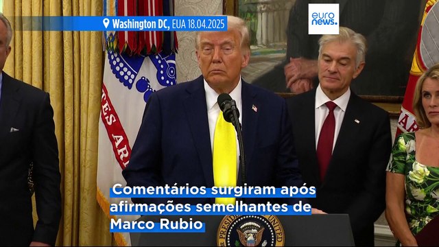 Trump admite abandonar conversações sobre a Ucrânia
