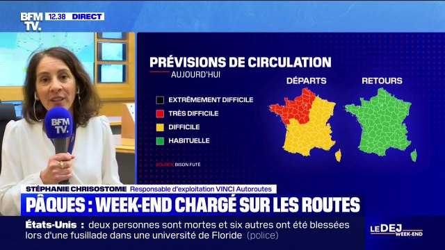 Pâques: week-end chargé sur les routes
