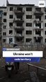Analyst: Ukraine won’t cede territory