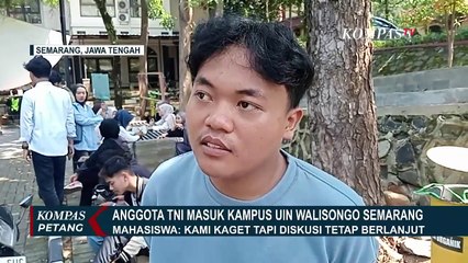 [FULL] Penjelasan Kapuspen TNI Soal Polemik Anggota TNI Masuk Kampus UI dan UIN Walisongo