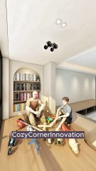 Multi-Functional Living Room Design That Redefines Comfort & Storage