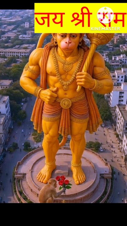 चमत्कार , जब बंदर के हाथ से हनुमान जी ने फूल लिए