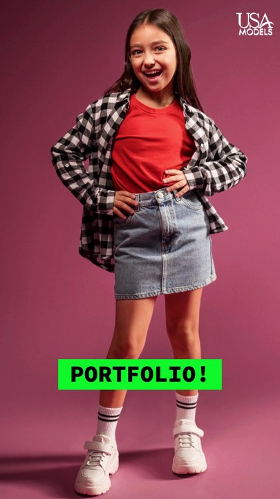 What to Include in Your Child's Modeling Portfolio