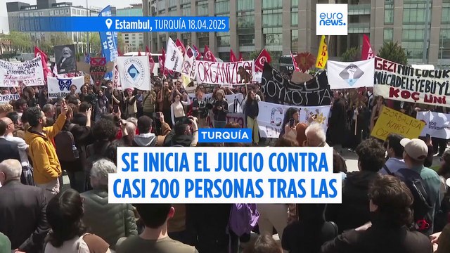 Casi 200 estudiantes y periodistas, a juicio por las protestas de Estambul