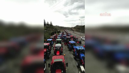 Özgür Özel “Bıçak kemikte” dedi traktörle yürüdü