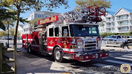 Ocean City, Maryland Fire Alarm at Candy Kitchen Shoppes on the Boardwalk