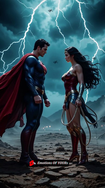 Superman aur Wonder Woman ka Mazedaar Muqabla 😱❌