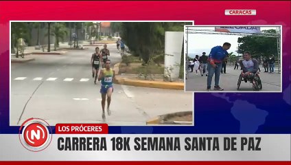 Conozca al ganador de la Carrera 18K Semana Santa de Paz disputada en Caracas