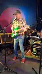 Boot Scootin' Booggie, Patrick Baricault. Soundcheck avant concert, Arockarea La Riche, 29 juin 2024.