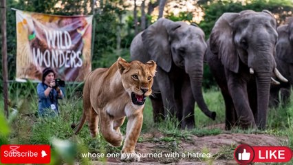 "Most Dangerous Lion vs Elephant Fight Ever Caught on Camera | Wild Jungle Clash!"