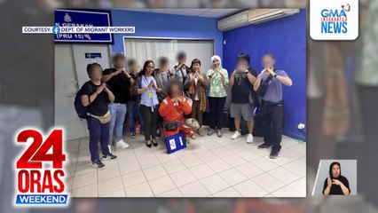 DMW: 8 pinoy seafarers na naka-detain sa Malaysia, pinalaya na | 24 Oras Weekend