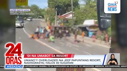 24 Oras Weekend: (Part 1) Disgrasya sa Semana Santa; Sunog sa plastic Factory; Holy Week pasyalan