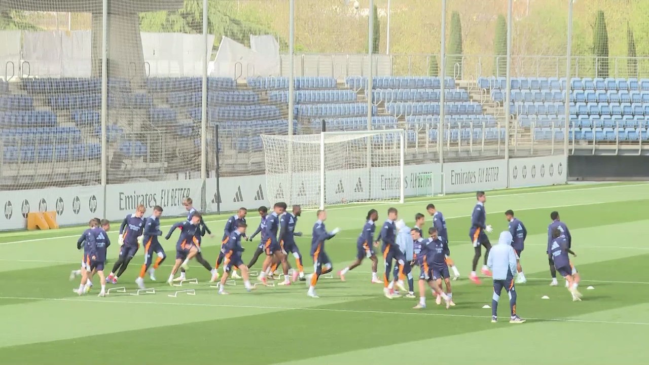 ENTRENAMIENTO del REAL MADRID HOY | previa REAL MADRID vs ATHLETIC CLUB