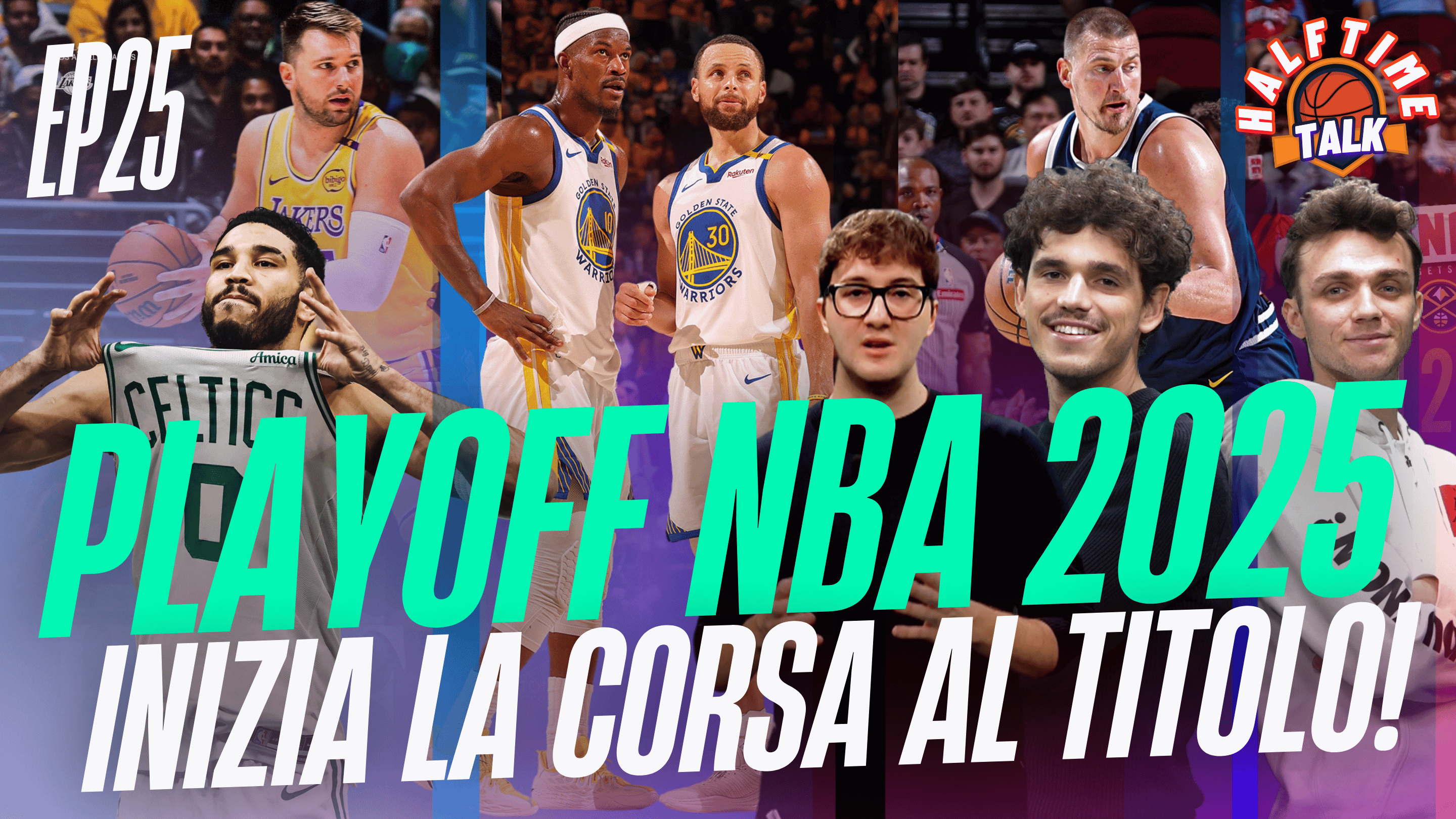 Video #NBA Playoff 2025: Guida completa al Primo Turno dei Playoff NBA | Halftime Talk EP25
