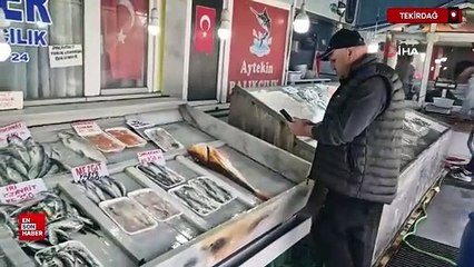 Tekirdağ'da balıkçılar müsilajın balık etine zararı olmadığını savundu