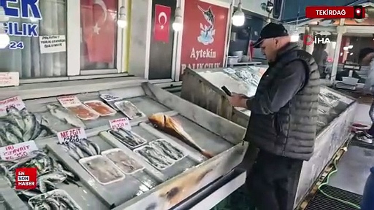 Tekirdağ'da balıkçılar müsilajın balık etine zararı olmadığını savundu