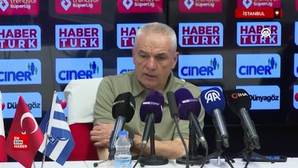 Rıza Çalımbay: Düşme durumunu hiç düşünmüyoruz