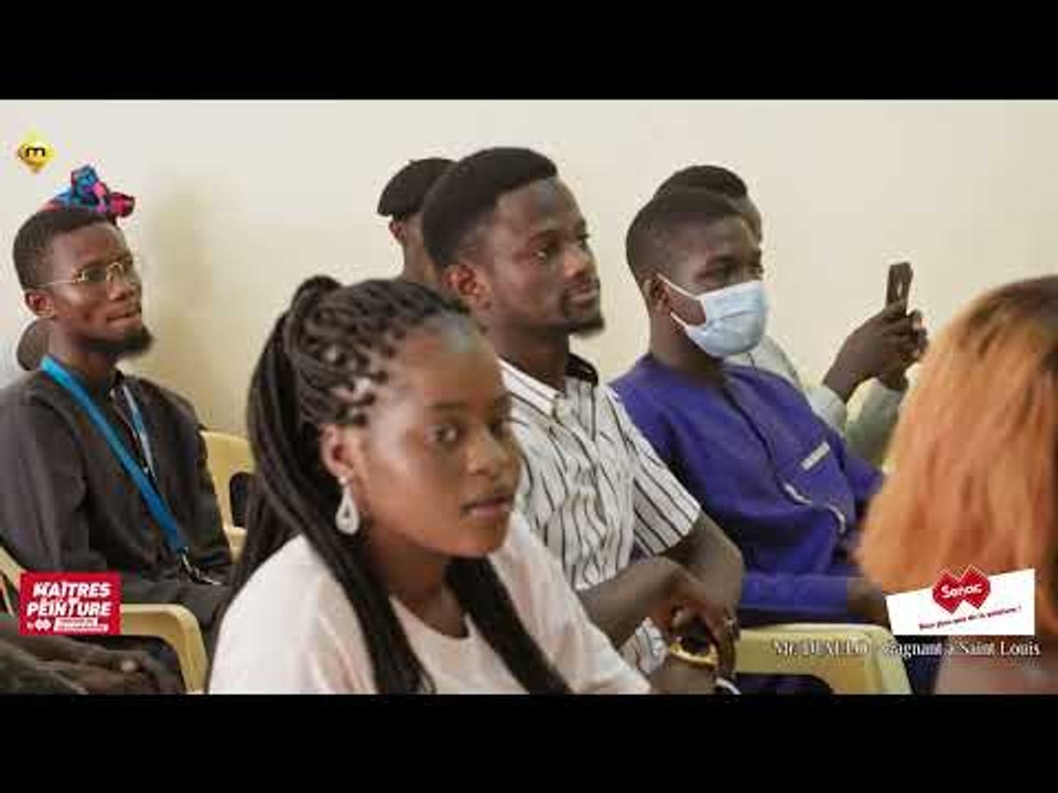 Les maîtres peintres avec Senac Peinture Sénégal - Saint Louis