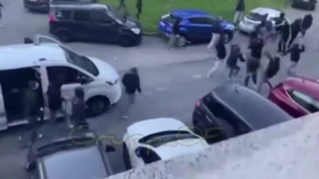 Trento-Novara, il video degli scontri a bastonate tra ultrà, poi la stretta di mano: «È stato bello»