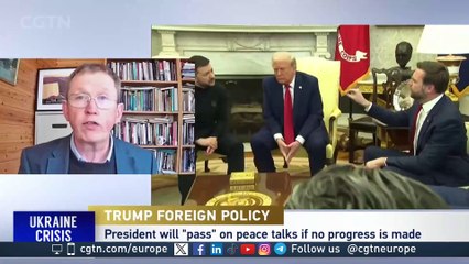 Trump Foreign Policy - U.S. President wants to see signs of progress between Moscow and Kyiv