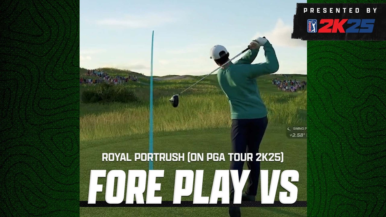 Frankie Vs Royal Portrush, Back 9 (On PGA TOUR 2K25)