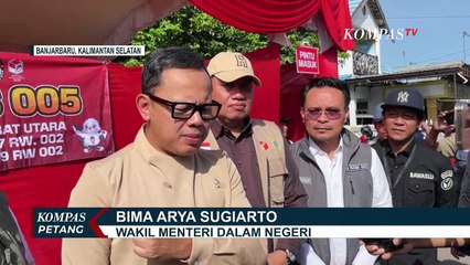 Wamendagri Bima Arya Pantau PSU Pilkada Kota Banjarbaru, Optimis Partisipasi Pemilih Tinggi