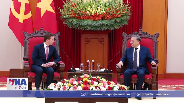 Tổng Bí thư Tô Lâm tiếp Tổng Giám đốc Quỹ đầu tư Warburg Pincus - VNA