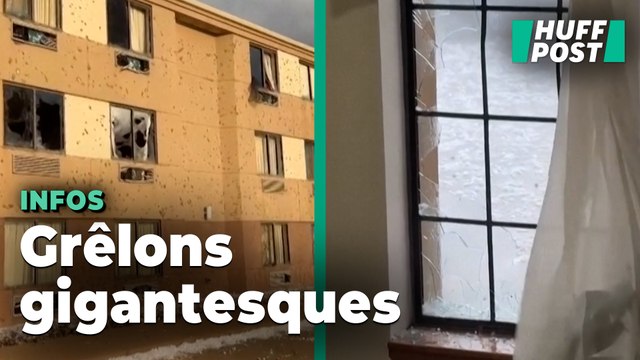 Les images choquantes des énormes grêlons qui ont semé le chaos dans le Nebraska