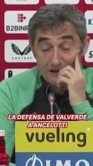 Valverde y sus 15" sobre Ancelotti