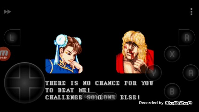 Street Fighter II Turbo: Hyper Fighting Chun-li vs Ken luta completa