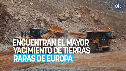 Descubrimiento histórico valorado en 64.000 millones de euros: encuentran el mayor yacimiento de tierras raras de Europa