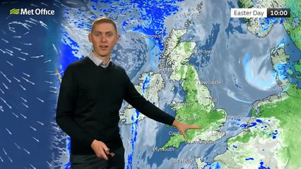 Met Office Saturday evening weather forecast 19/04/2025