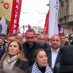 CHP'liler Taksim'e yürüyor: Gazze’de soykırıma, katliama ve tehcire hayır