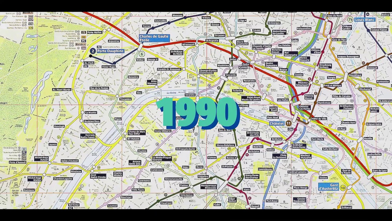 Histoire du métro Parisien - RATP - Archives et le métro aujourd'hui