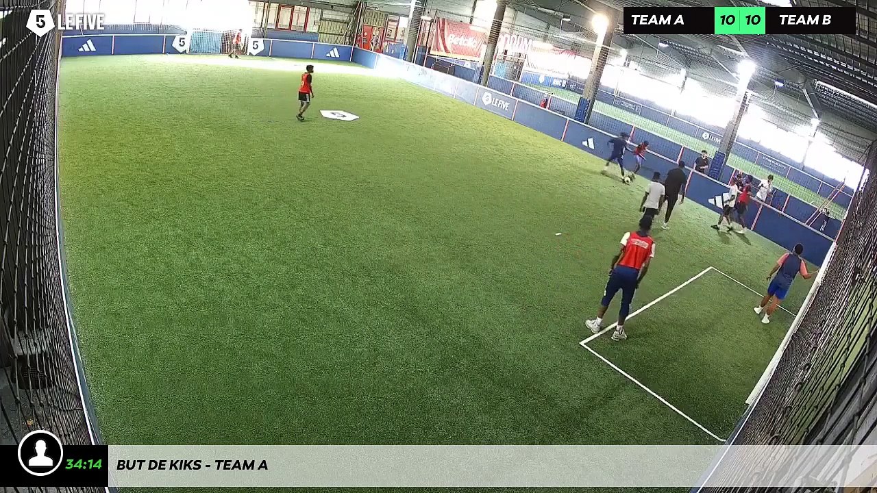 But de Kiks - Team A