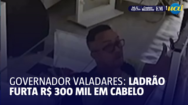 Ladrão furta R$ 300 mil em cabelo humano em loja em Valadares