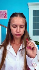 Vampires Need Makeup Too! 🧛‍♀️💄 A Sneaky Way to Bring It to Class! #makeup